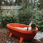 Tiny House Miyo - Welness In The Woods With Garden Tub Holiday home Nunspeet
