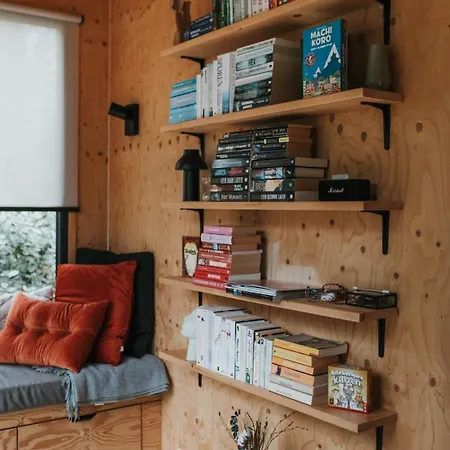 Prázdninový dům Tiny House Miyo - Welness In The Woods With Garden Tub *