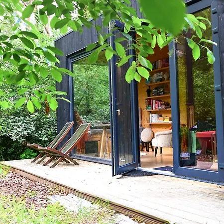 Tiny House Miyo - Welness In The Woods With Garden Tub Prázdninový dům *
