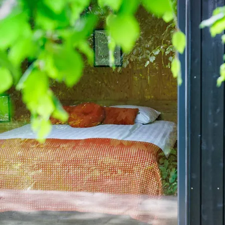Prázdninový dům Tiny House Miyo - Welness In The Woods With Garden Tub *