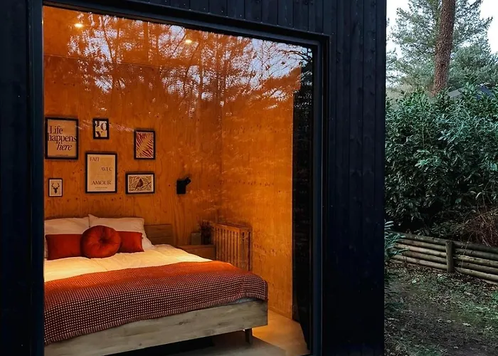 Tiny House Miyo - Welness In The Woods With Garden Tub Prázdninový dům *