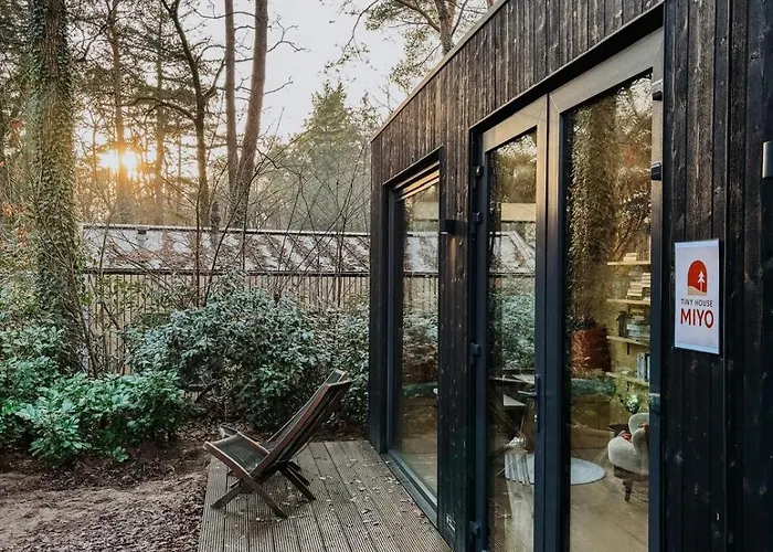 Tiny House Miyo - Welness In The Woods With Garden Tub