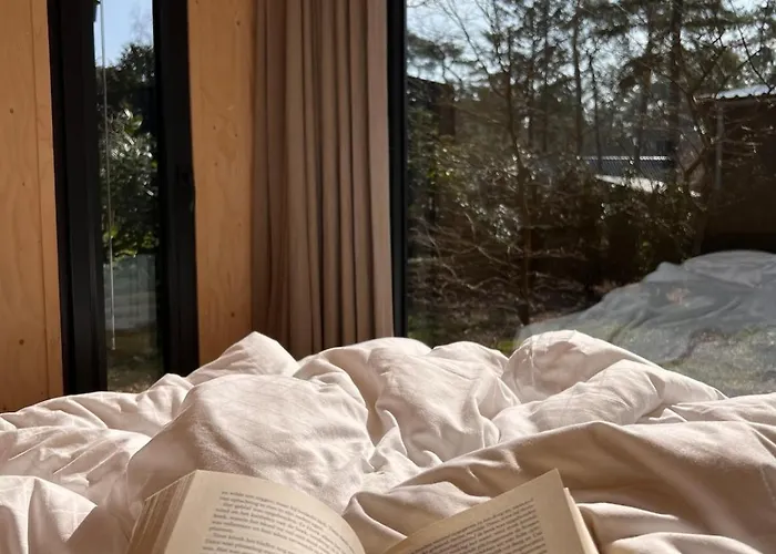 Prázdninový dům Tiny House Miyo - Welness In The Woods With Garden Tub Nunspeet