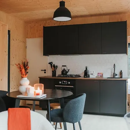 Tiny House Miyo - Welness In The Woods With Garden Tub Сasa de vacaciones Nunspeet