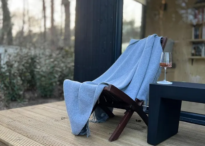 Tiny House Miyo - Welness In The Woods With Garden Tub Сasa de vacaciones Nunspeet